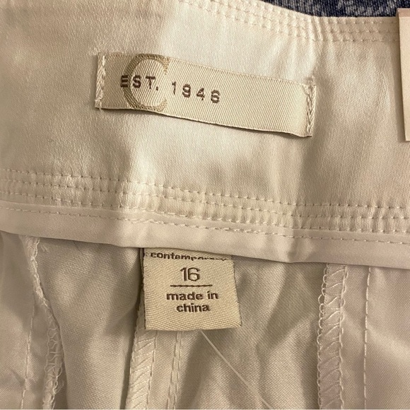 Women’s EST 1946 Classic Casual Pant's Size 16 Chino Shape Enhancing Trousers - Picture 8 of 11